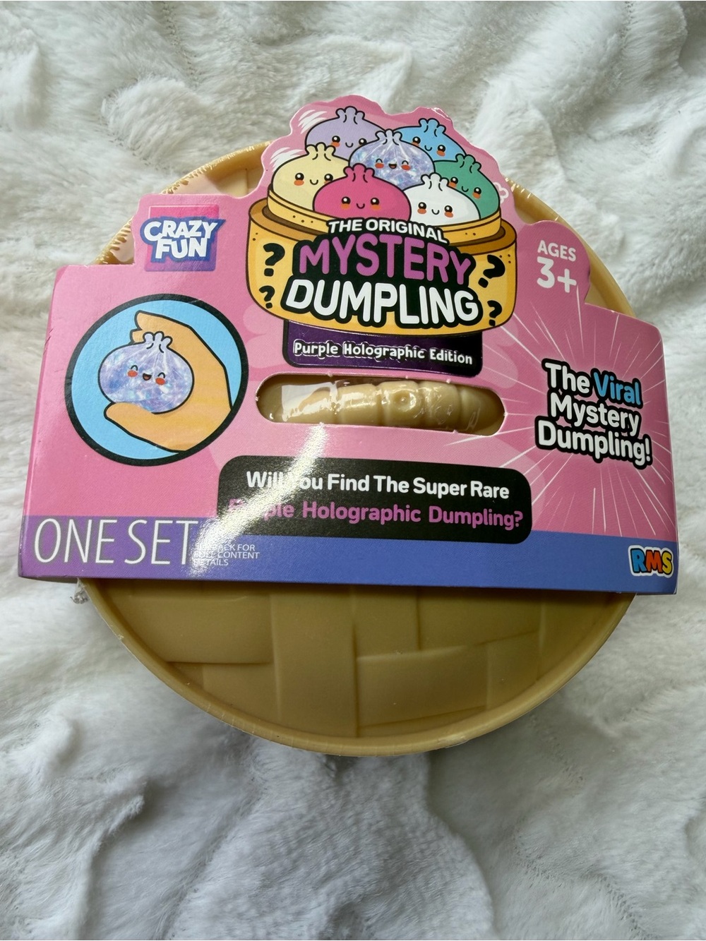 💜✨ NIB The Original Mystery Dumpling –Purple Holographic Edition 🥟Out of stock